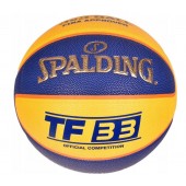 Spalding TF 33 In/out Official Game Ball 76257Z, Unisex basketballs, Blue, 6 EU