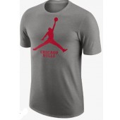 Camiseta Jordan NBA Chicago Essential Gris