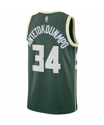 JR Giannis Antetokounmpo Icon Edition Swingman Jersey